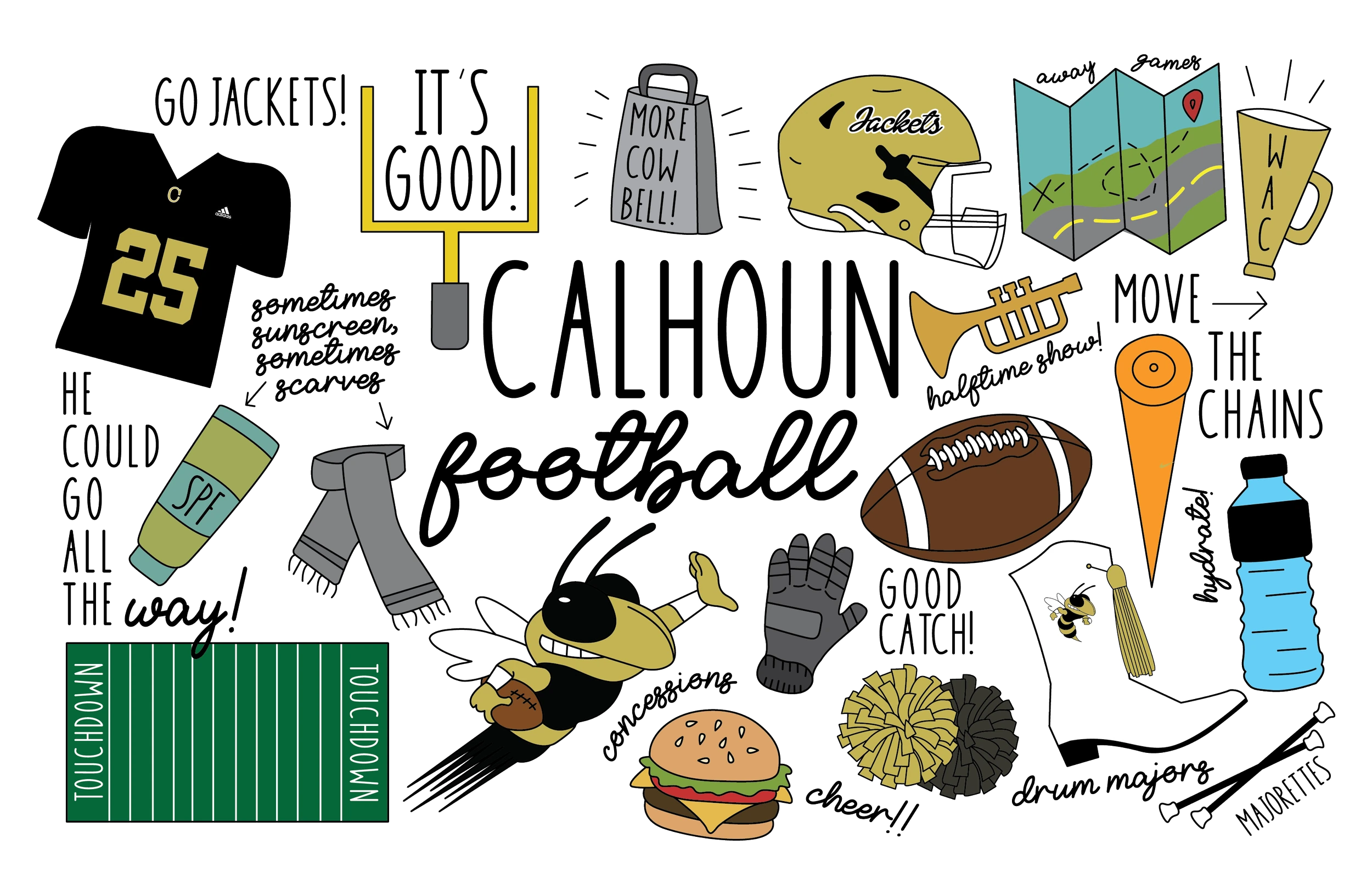 Illustrator work by Sara Elise