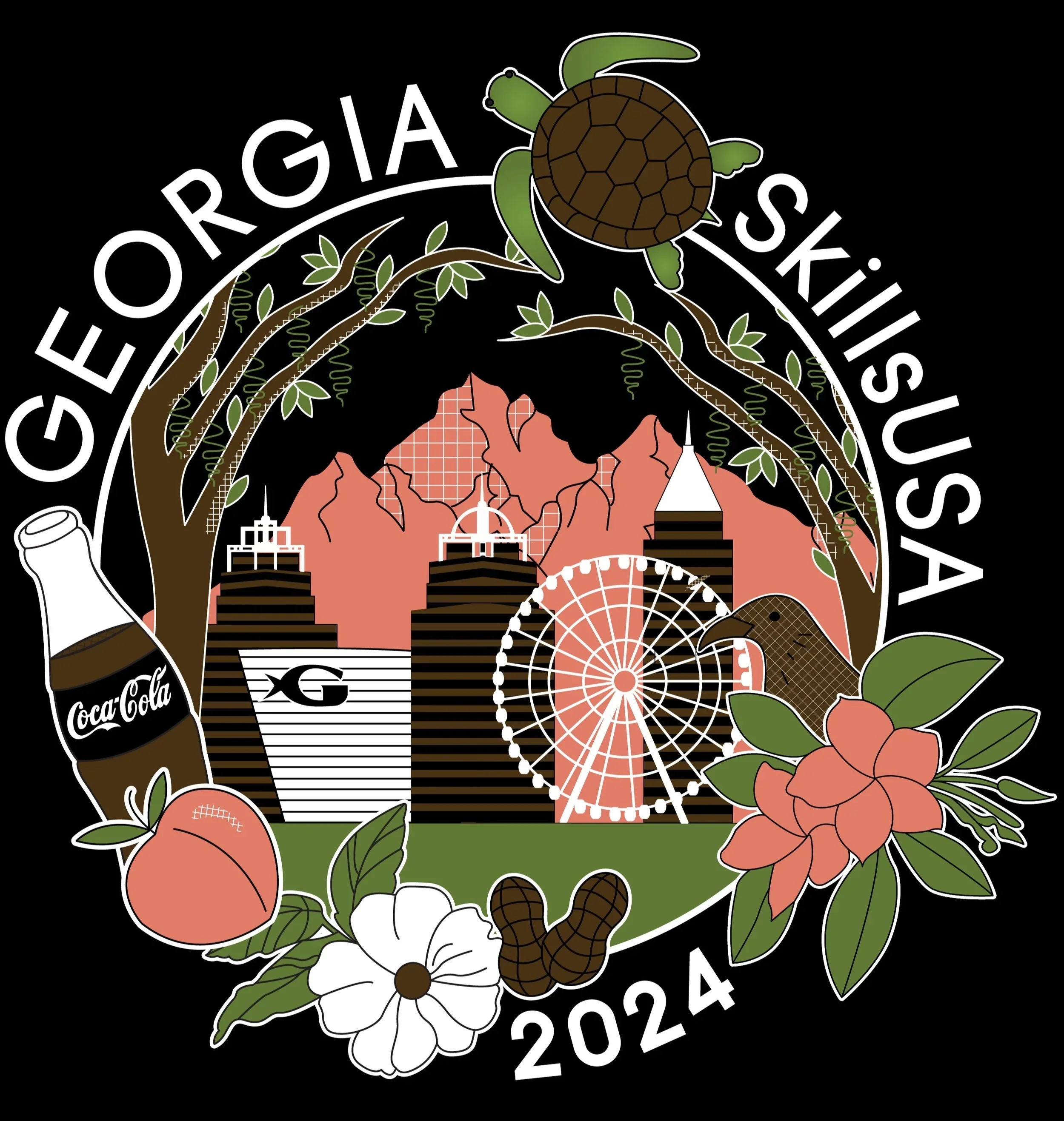 Illustrator work by Sara Elise