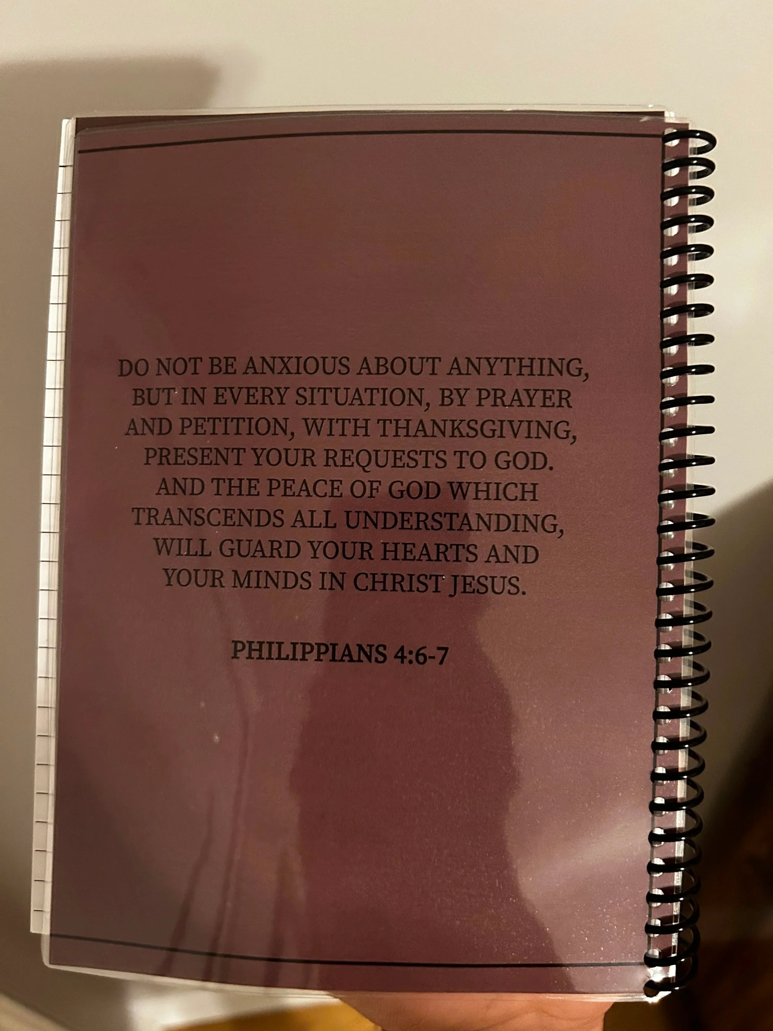 Prayer Journal — view 4