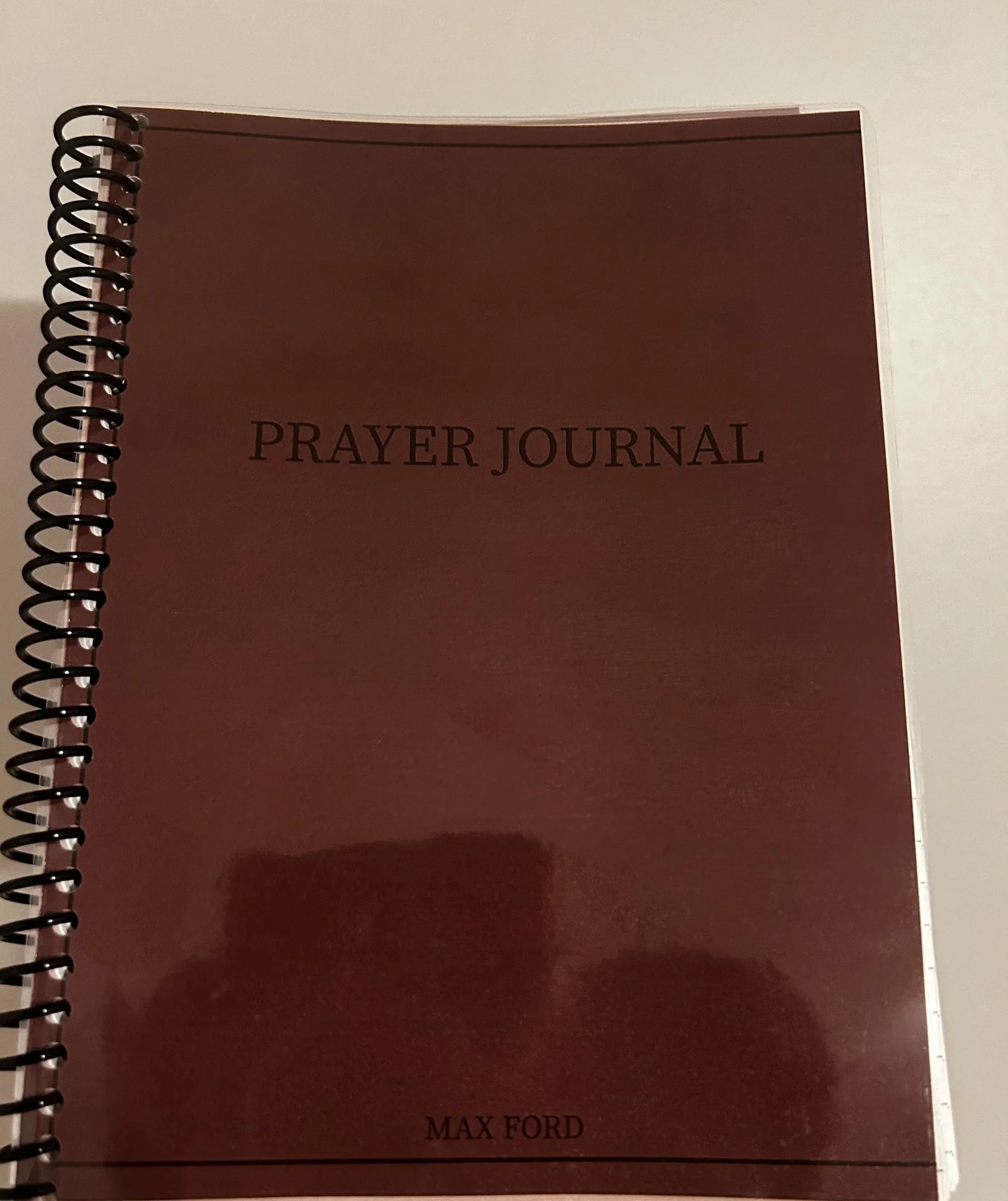 Prayer Journal — view 1