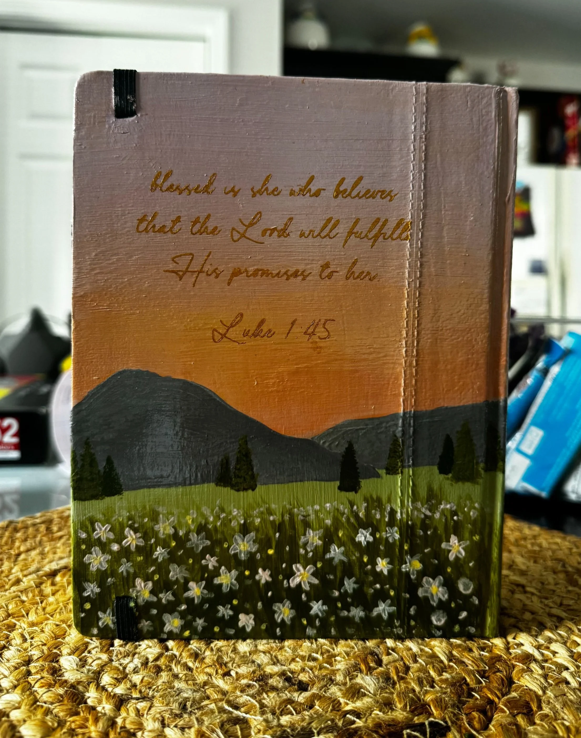 Custom Painted Bible — view 3